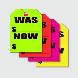 Mirror Hang Tags - "Was Now"