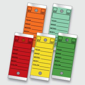Laminated Key Tags