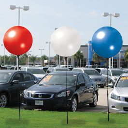 Reusable Vinyl Balloon Single Poles