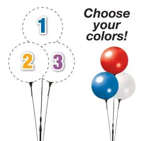 Pick Your Colors - Reusable Balloon Trio