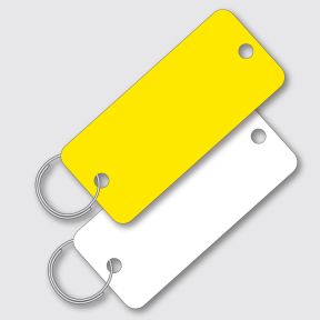 Blank Poly Key Tags